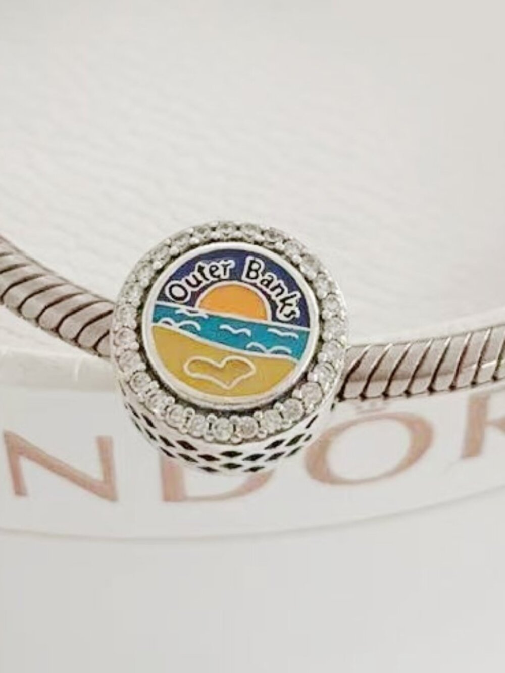Pandora Outer Banks Exclusive Charm North Carolina Beach Travel Vacation Pendant